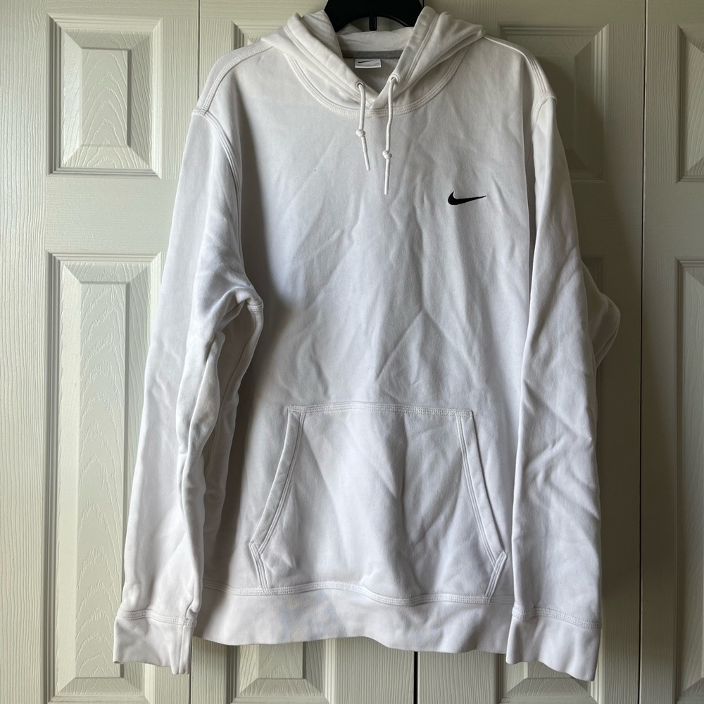 Unisex Nike White Hoodie